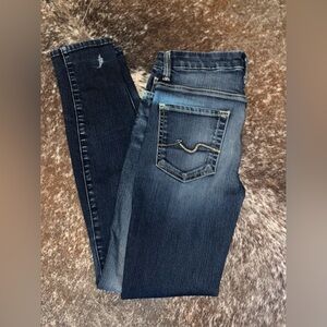 7 for all mankind skinny jean
